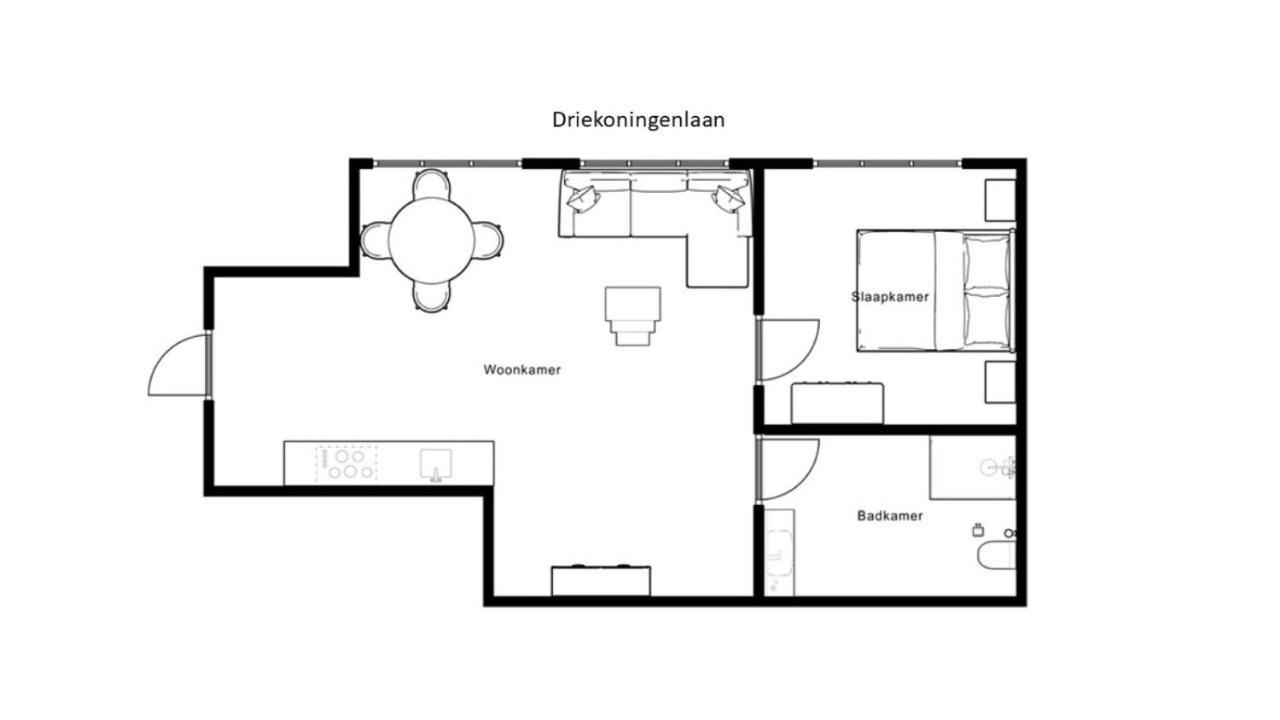 Ferienwohnung Vier Koningen Zierikzee Exterior foto